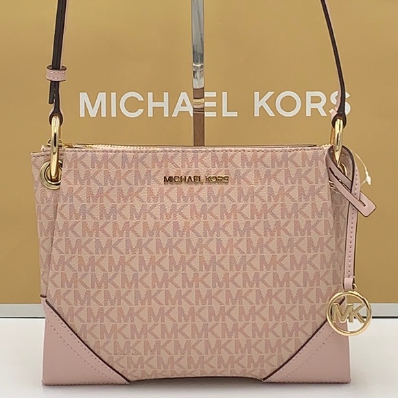 MICHAEL KORS NICOLE LG TRIPLE COMPARTMENT CROSSBODY - Picture 6 of 16